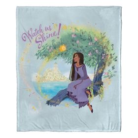 Disney Wish The Bright Side Silk Touch Throw
