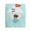 Milk&Moo Sailor Octopus Baby Blanket Ultra Soft Swaddle Blanket for Stroller